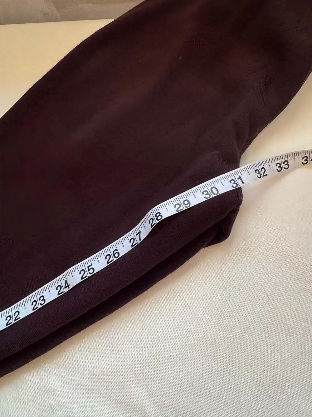 Men’s Small Maroon Tech Fleece Joggers Streetwear Athleisure Moto Zip Pockets